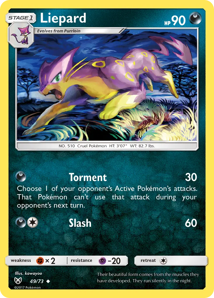 Liepard - Shining Legends 049/073 (Regular)