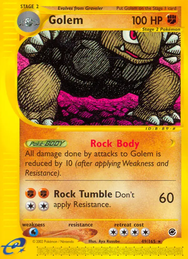 Golem - Expedition Base Set 049/165 (Regular)
