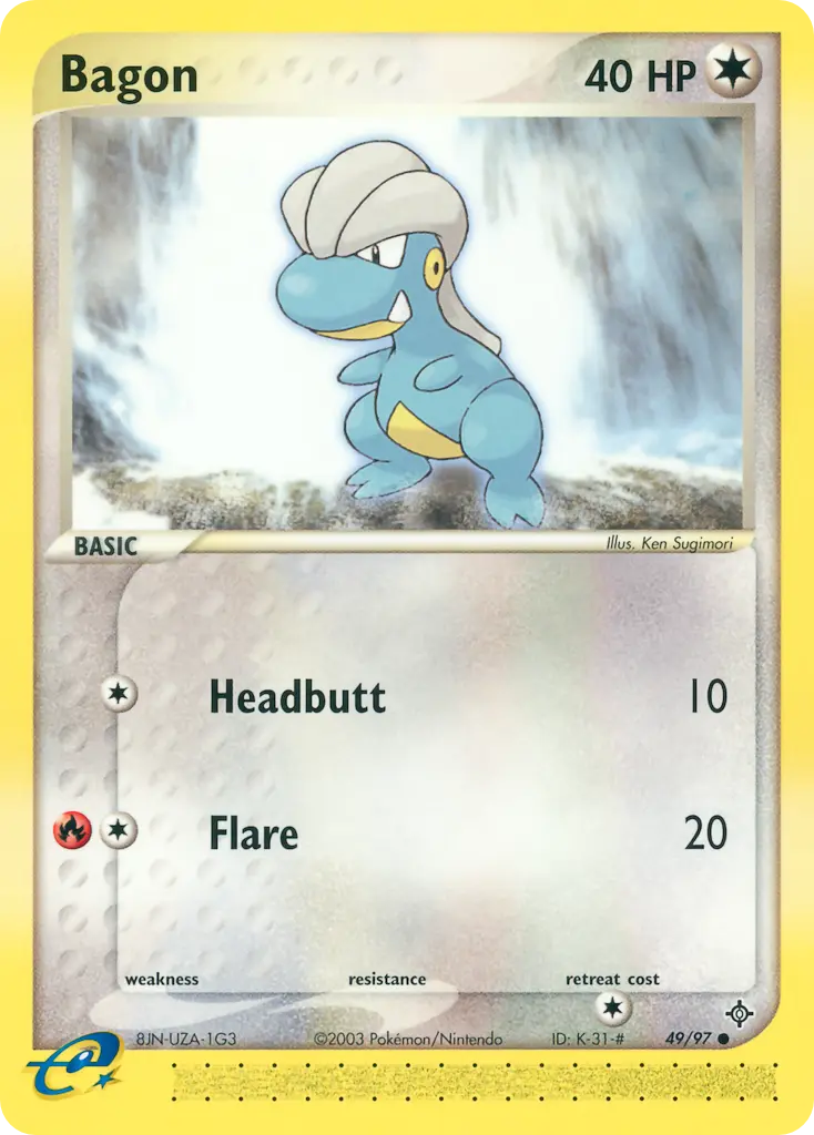 Bagon - Dragon 049/097 (Regular)