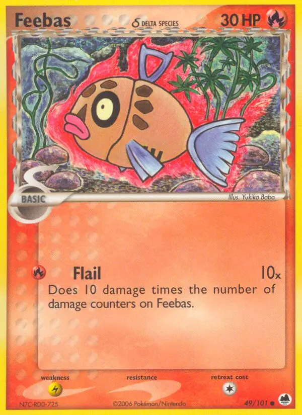 Feebas δ - Dragon Frontiers 049/101 (Regular)