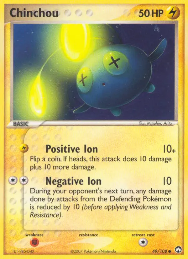 Chinchou - Power Keepers 049/108 (Regular)