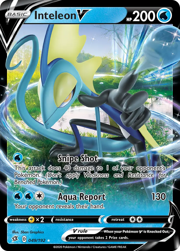 Inteleon V - Rebel Clash 049/192 (Holo)