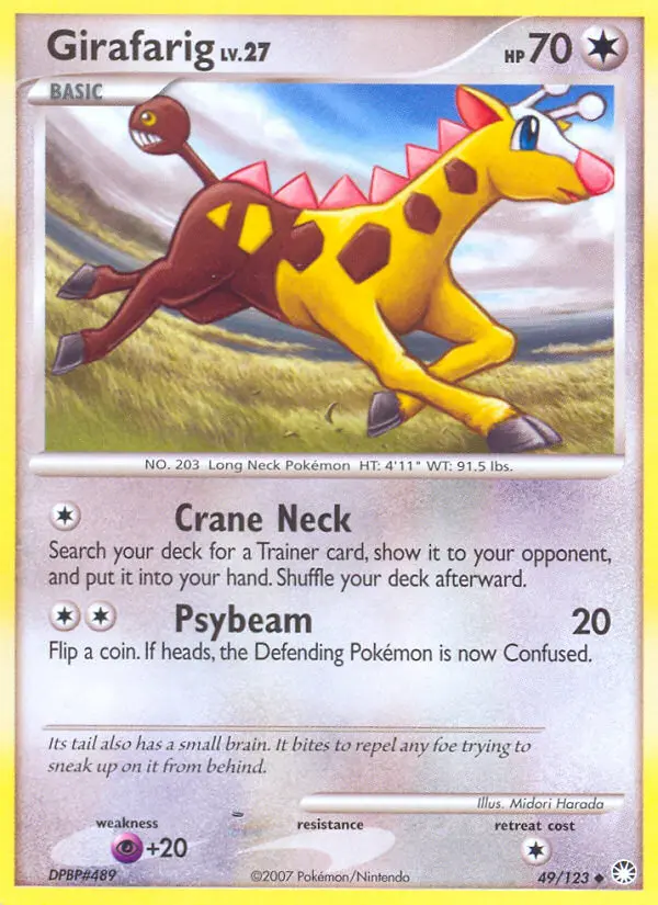Girafarig - Mysterious Treasures 049/123 (Regular)