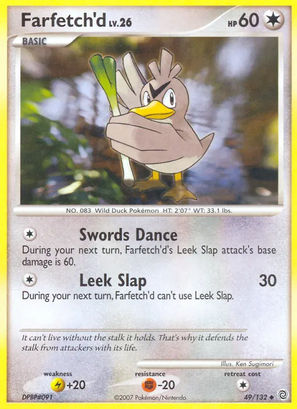 Farfetch'd - Secret Wonders 049/132 (Reverse Holo)
