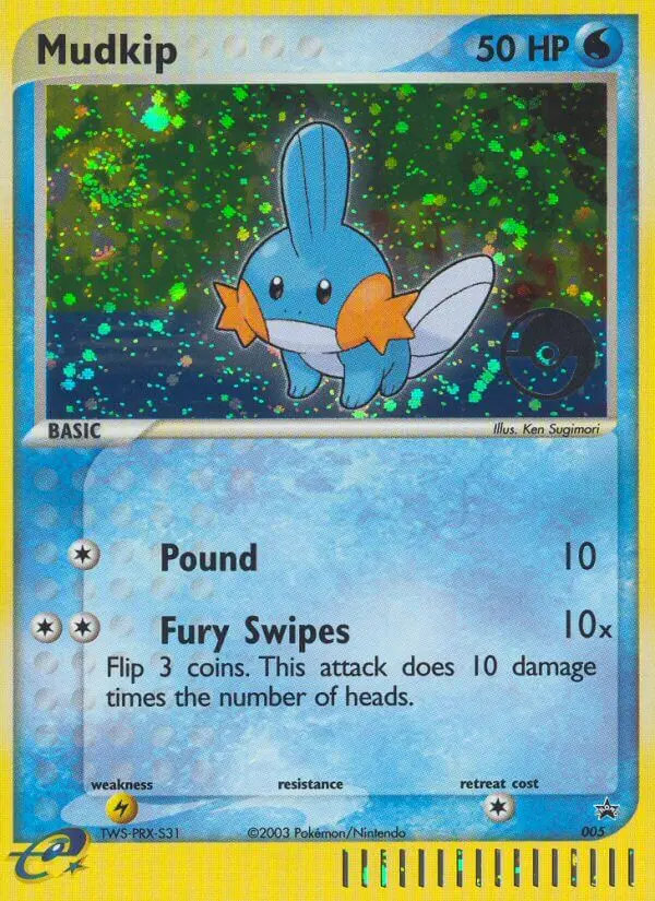 Mudkip - Nintendo Black Star Promos 005/040 (Holo)