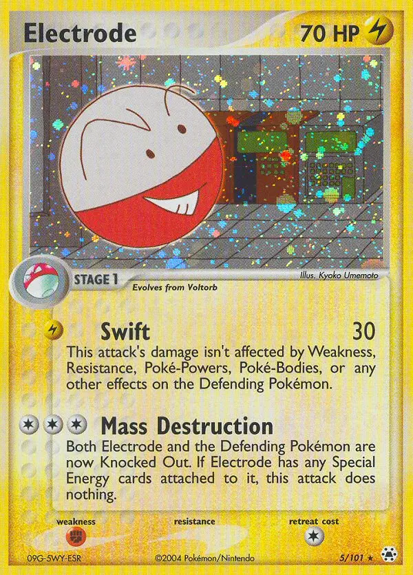 Electrode - Hidden Legends 005/101 (Reverse Holo)