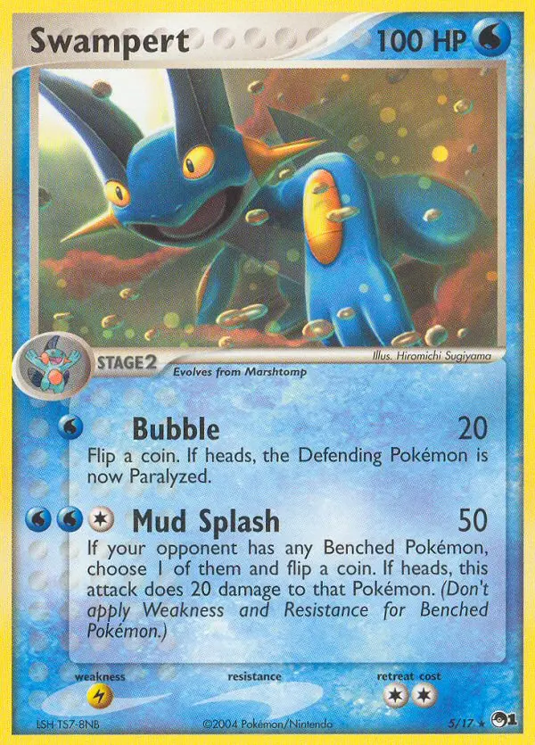 Swampert - POP Series 1 005/017 (Regular)