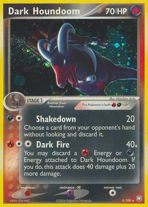 Dark Houndoom - Team Rocket Returns 005/109 (Reverse Holo)