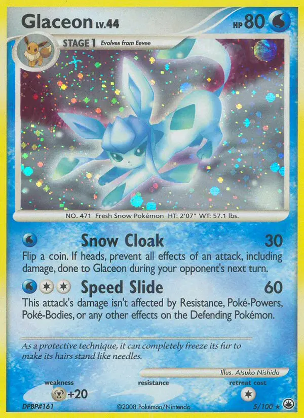 Glaceon - Majestic Dawn 005/100 (Reverse Holo)