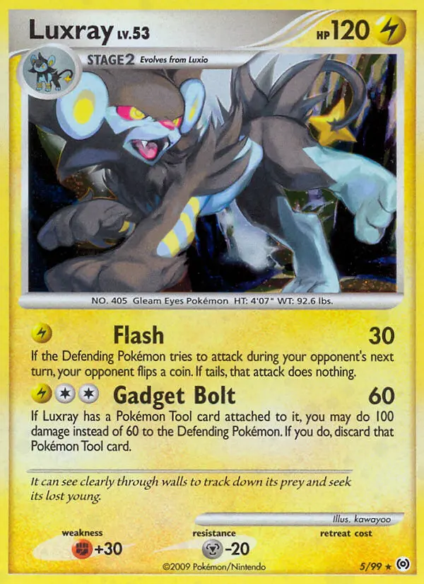 Luxray - Arceus 005/099 (Holo)