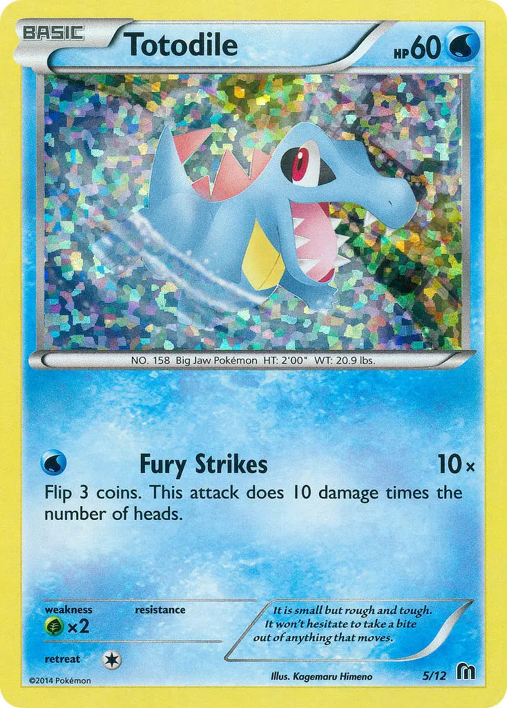 Totodile - McDonald's Collection 2016 005/012 (Holo)