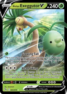 Alolan Exeggutor V - Pokémon GO 005/078 (Holo)
