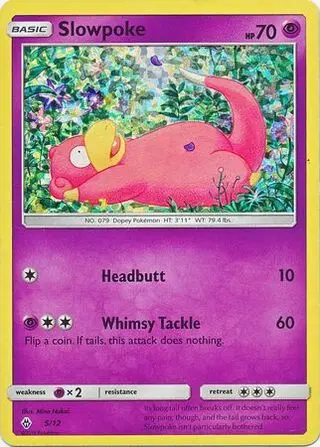 Slowpoke - McDonald's Collection 2018 005/012 (Holo)
