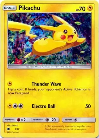 Pikachu - McDonald's Collection 2017 005/012 (Holo)