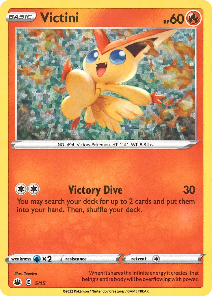 Victini - McDonald's Collection 2022 005/015 (Holo)