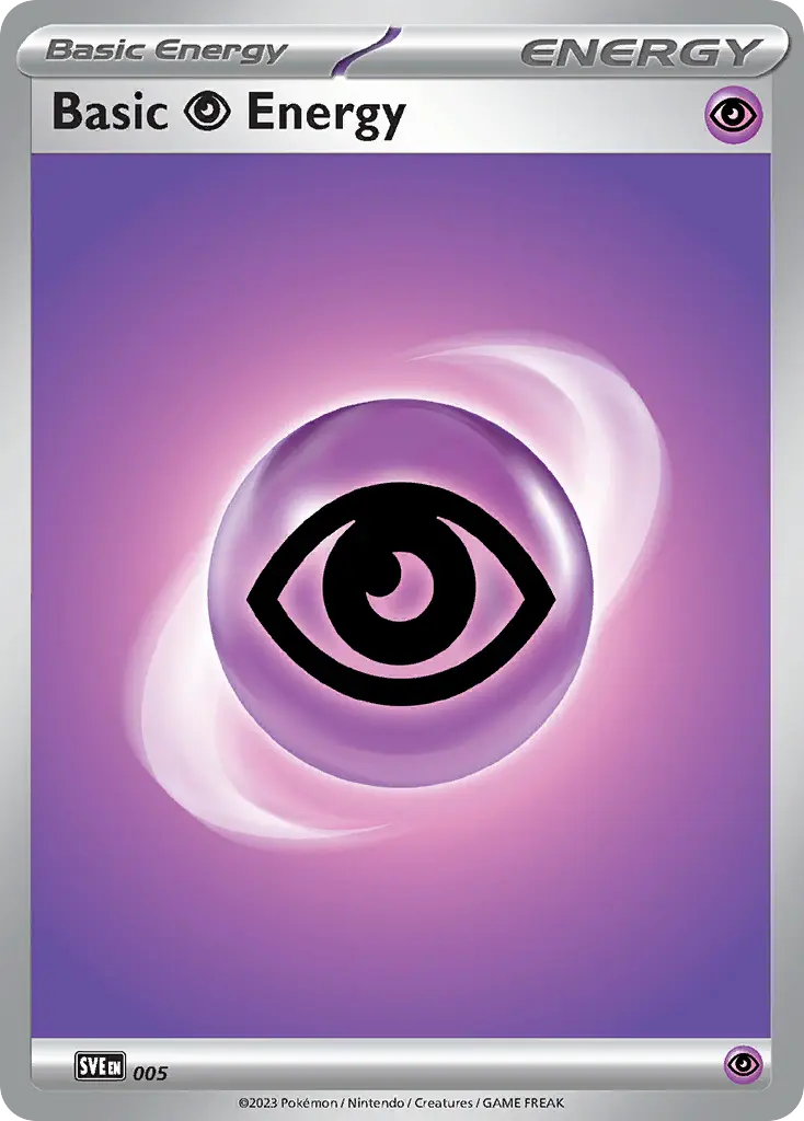 Basic Psychic Energy - Scarlet & Violet Energies 005/008 (Regular)