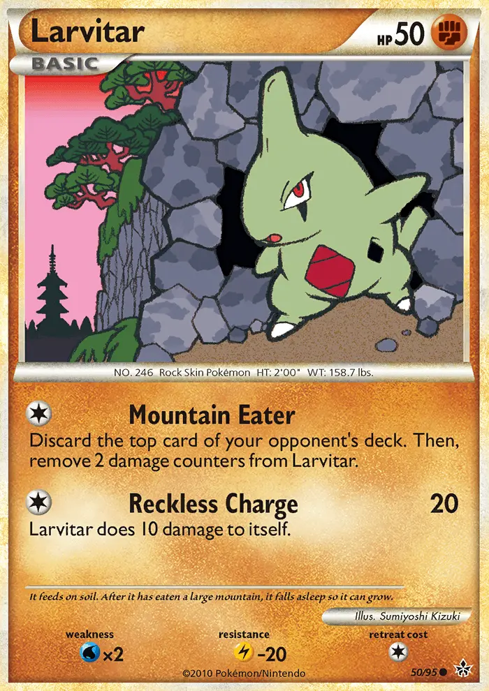 Larvitar - Unleashed 050/095