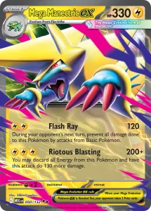 Mega Manectric ex - Mega Evolution 050/132 (Holo)