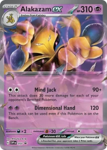 Alakazam ex - Scarlet & Violet Black Star Promos SVP 050 (Holo)