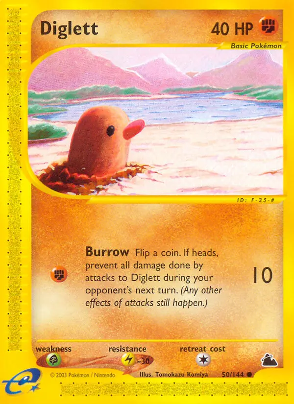 Diglett - Skyridge 050/144 (Regular)