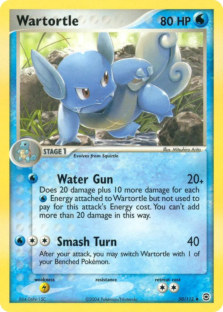 Wartortle - FireRed & LeafGreen 050/112 (Regular)