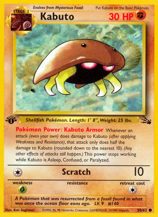 Kabuto - Fossil 050/062 (Regular)