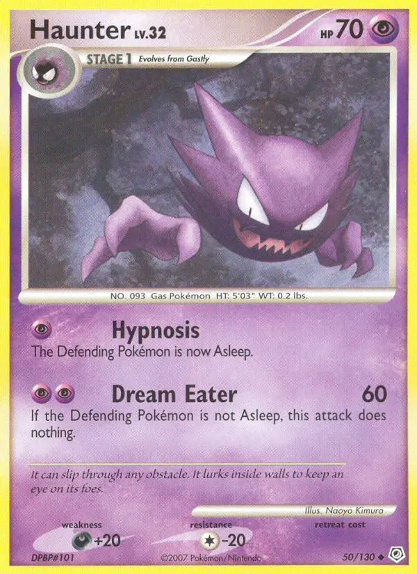 Haunter - Diamond & Pearl 050/130 (Regular)