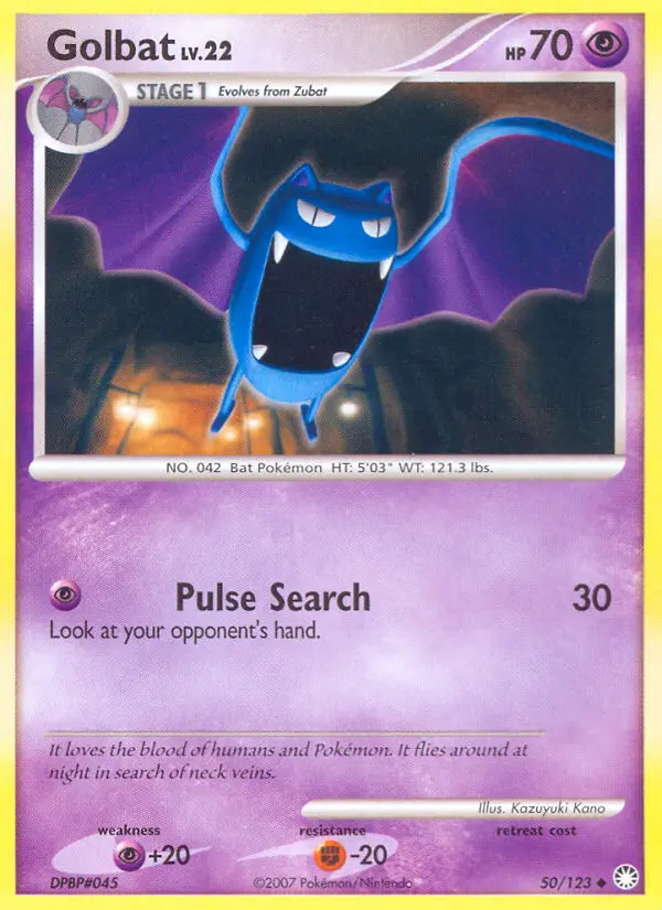 Golbat - Mysterious Treasures 050/123 (Regular)