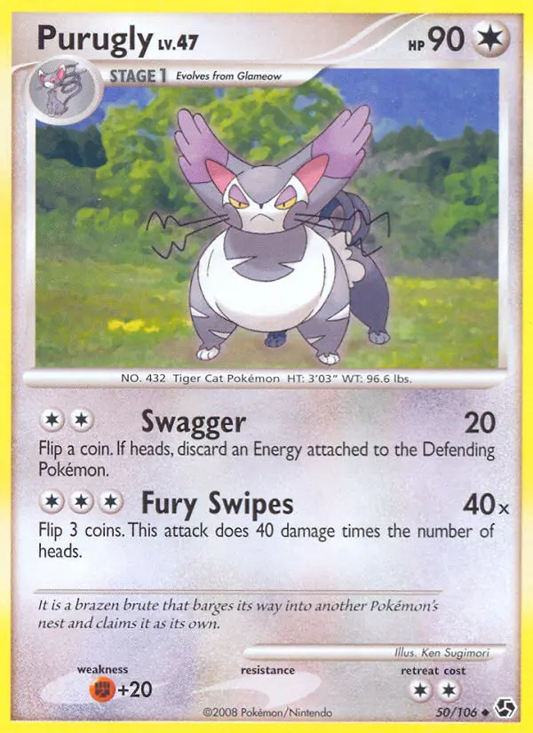 Purugly - Great Encounters 050/106 (Regular)