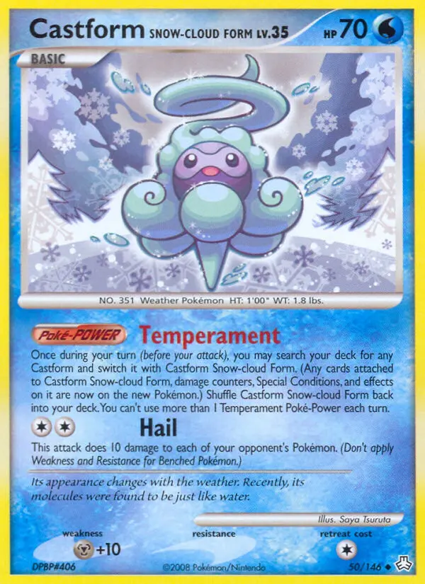 Castform Snow-Cloud Form - Legends Awakened 050/146 (Regular)