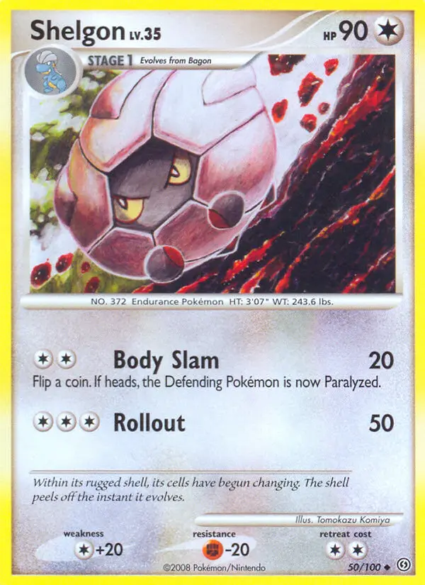 Shelgon - Stormfront 050/100 (Reverse Holo)
