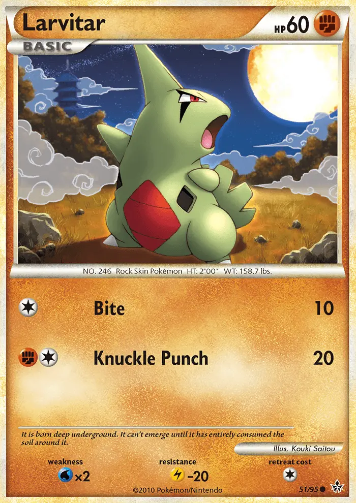 Larvitar - Unleashed 051/095