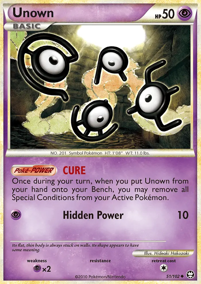 Unown - Triumphant 051/102