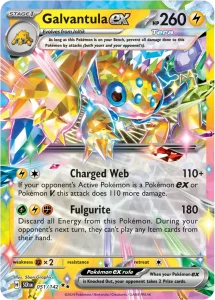 Galvantula ex - Stellar Crown 051/142 (Holo)
