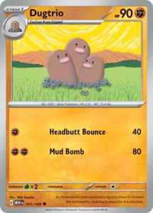 Dugtrio - 151 051/165 (Regular)