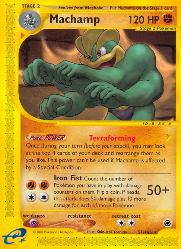 Machamp - Expedition Base Set 051/165 (Reverse Holo)