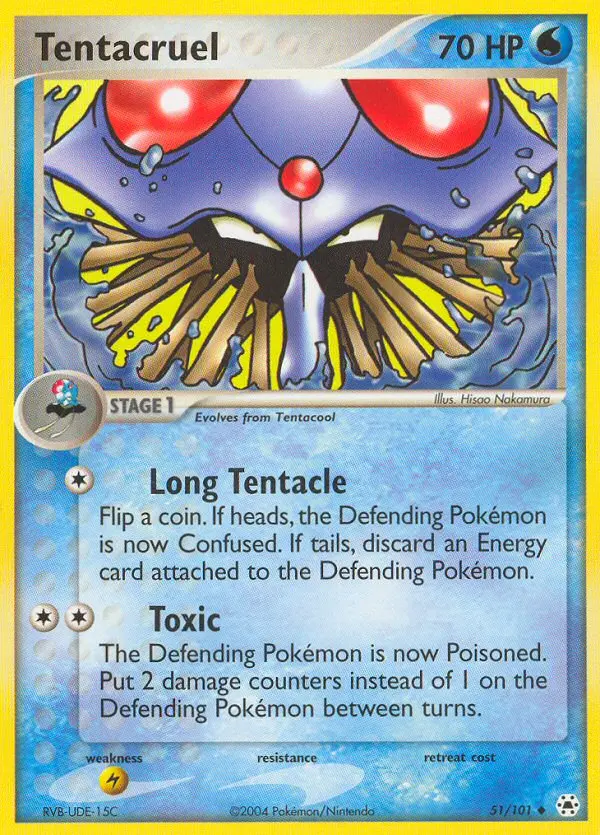 Tentacruel - Hidden Legends 051/101 (Regular)