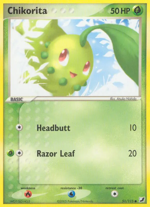 Chikorita - Unseen Forces 051/115 (Regular)