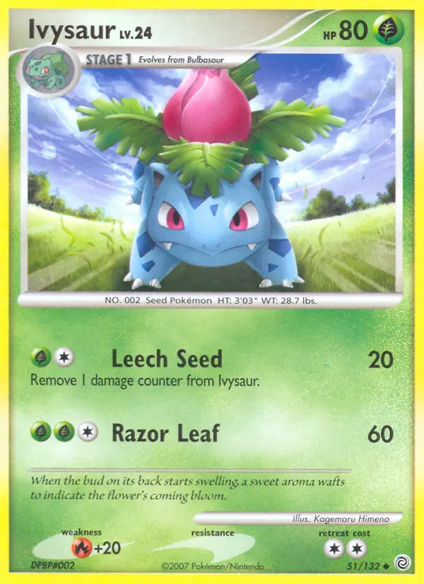 Ivysaur - Secret Wonders 051/132 (Regular)