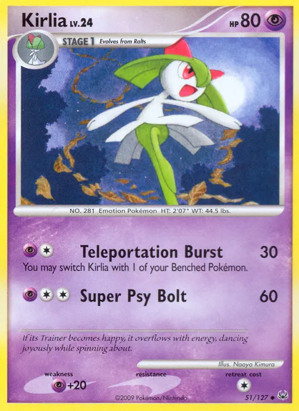 Kirlia - Platinum 051/127 (Regular)