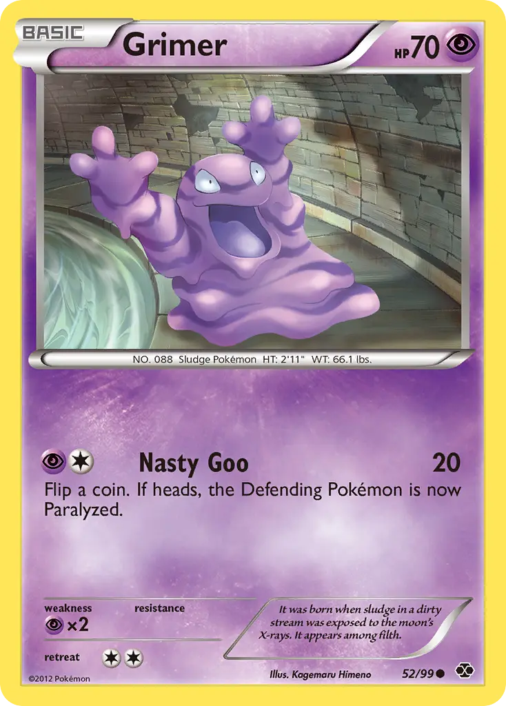 Grimer - Next Destinies 052/099 (Reverse Holo)