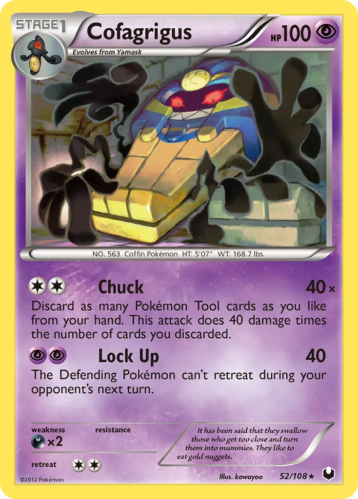 Cofagrigus - Dark Explorers 052/108 (Regular)