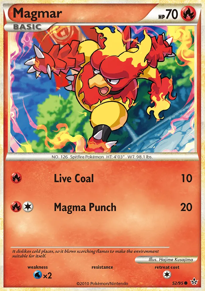 Magmar - Unleashed 052/095