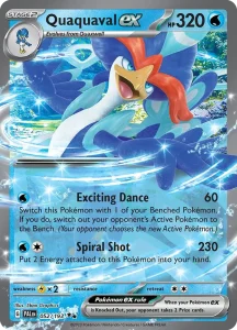 Quaquaval ex - Paldea Evolved 052/193 (Holo)