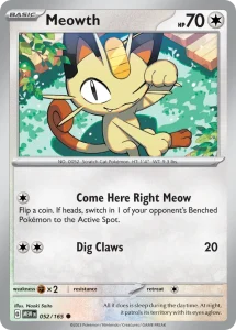 Meowth - 151 052/165 (Regular)