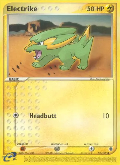 Electrike - Ruby & Sapphire 052/109 (Regular)