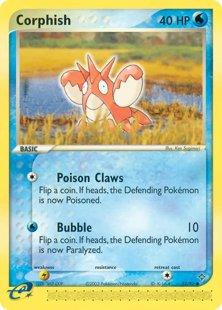 Corphish - Dragon 052/097 (Regular)