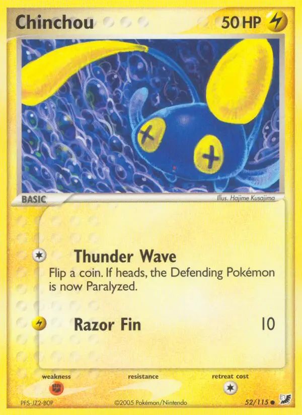 Chinchou - Unseen Forces 052/115 (Regular)