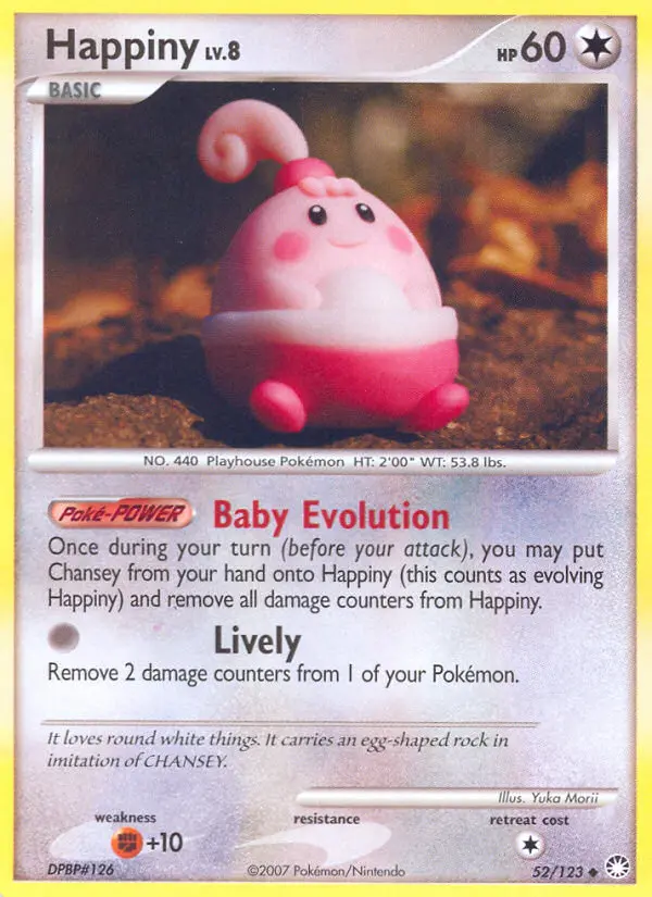 Happiny - Mysterious Treasures 052/123 (Regular)