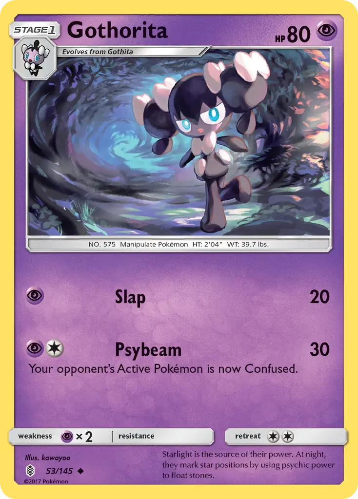 Gothorita - Guardians Rising 053/145 (Reverse Holo)